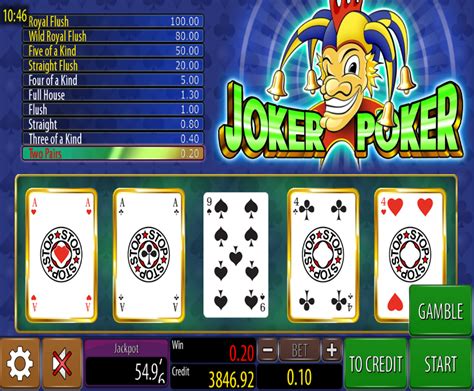 joker poker online simulator